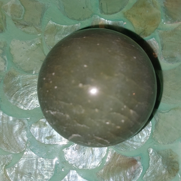 Beautiful Green Aventurine Sphere with Stand - Picture 6 of 10